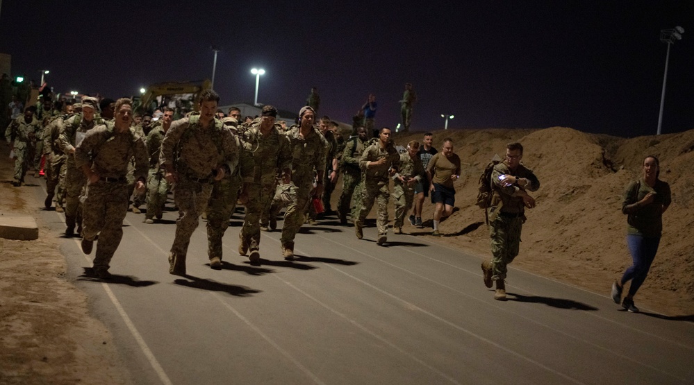 Norwegian Foot March at Camp Lemonnier