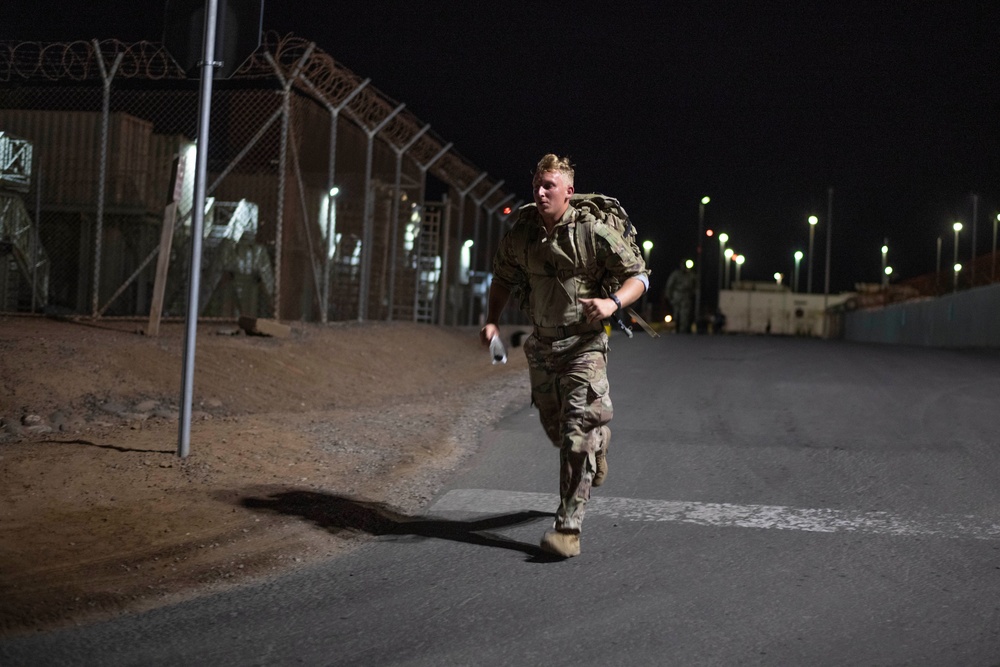 Norwegian Foot March at Camp Lemonnier