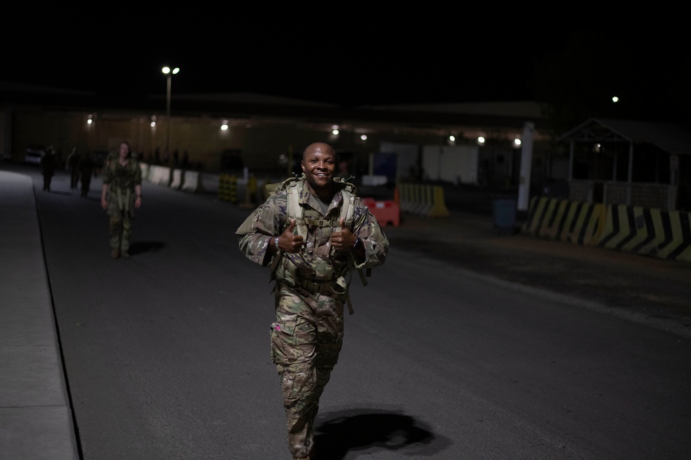 Norwegian Foot March at Camp Lemonnier