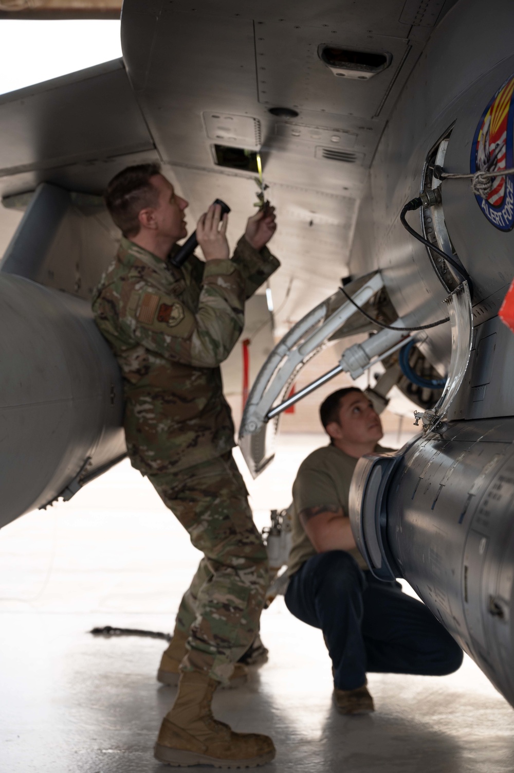 AZ Guard Jets, Airmen Participate in Air Defense Exercise over Southern Arizona
