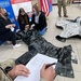 U.S. Soldiers train with Polish students on basic combat lifesaver skills
