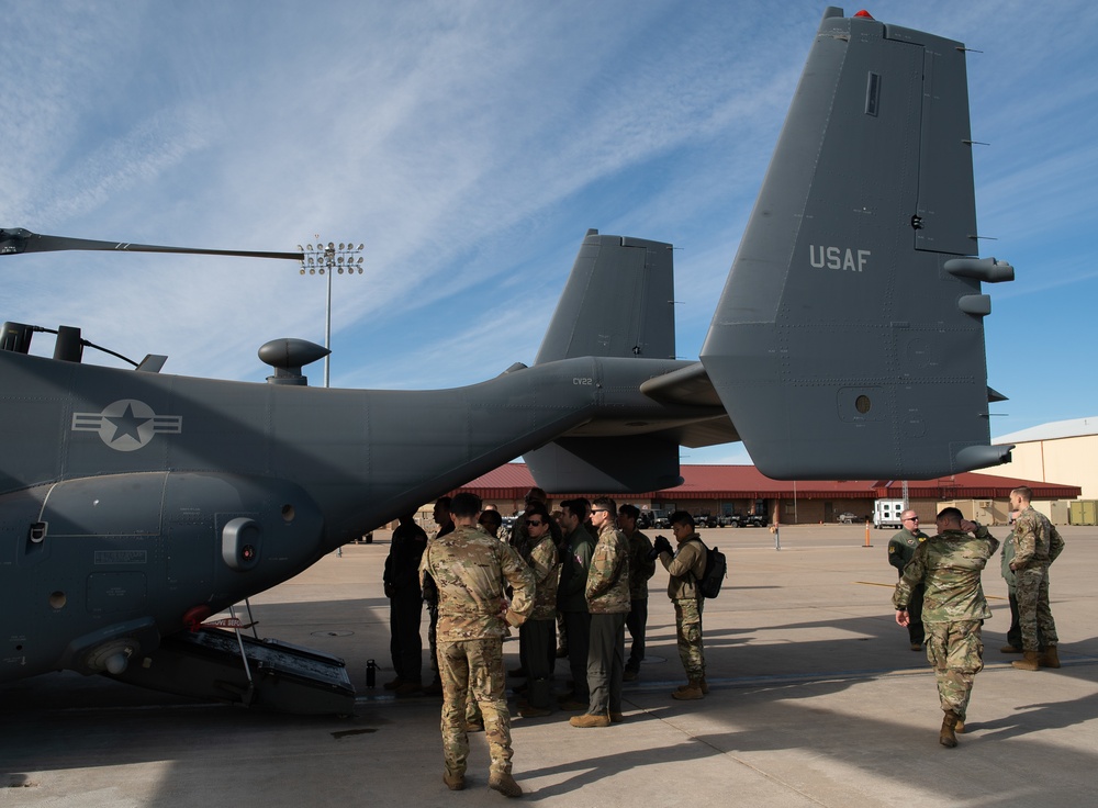 47th Flying Training Wing visits Cannon AFB, learns unique AFSOC capabilities