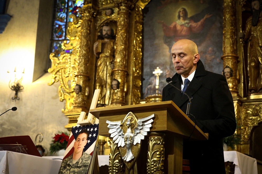 Mass honoring Staff Sgt. Michael H. Ollis