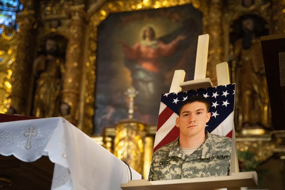 Mass honoring Staff Sgt. Michael H. Ollis