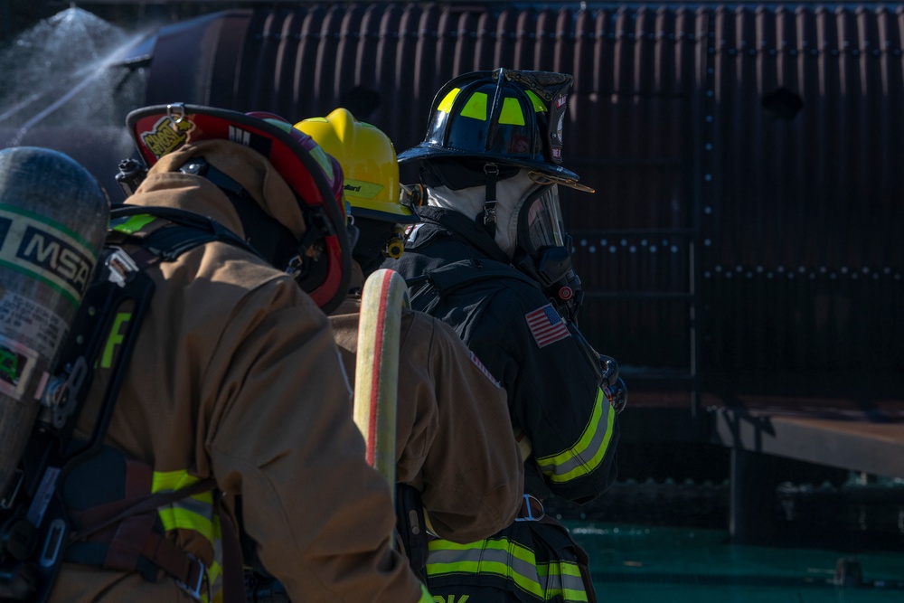 628th CES live fire exercise