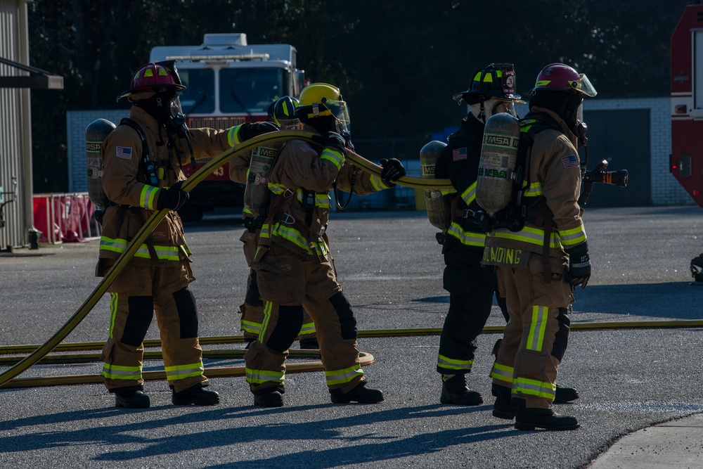 628th CES live fire exercise