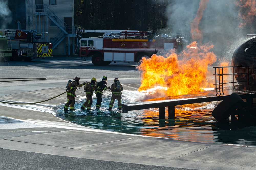 628th CES live fire exercise