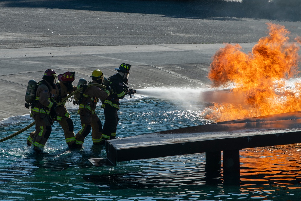 628th CES live fire exercise