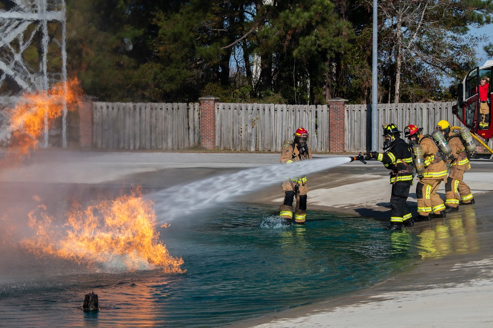 628th CES live fire exercise