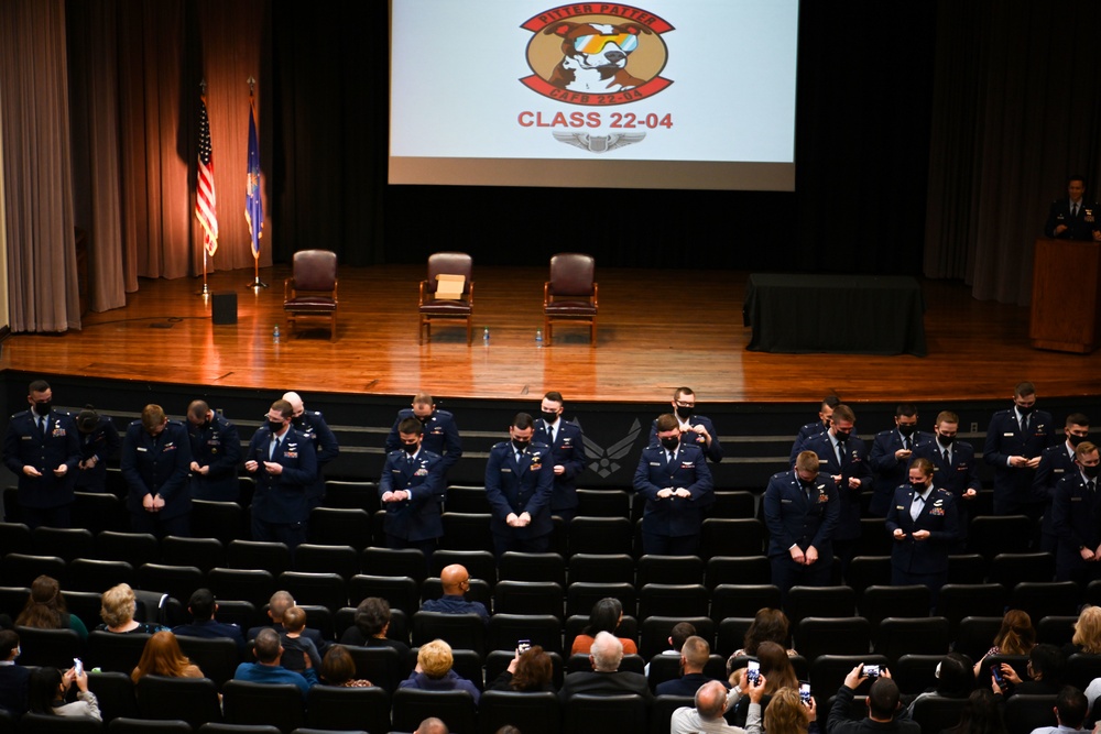 Class 22-04 graduates, earns their wings