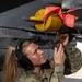 Servicing missile on F-16