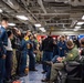 The Harry S. Truman Carrier Strike Group is on a scheduled deployment in the U.S. Sixth Fleet area of operations in support of naval operations to maintain maritime stability and security.