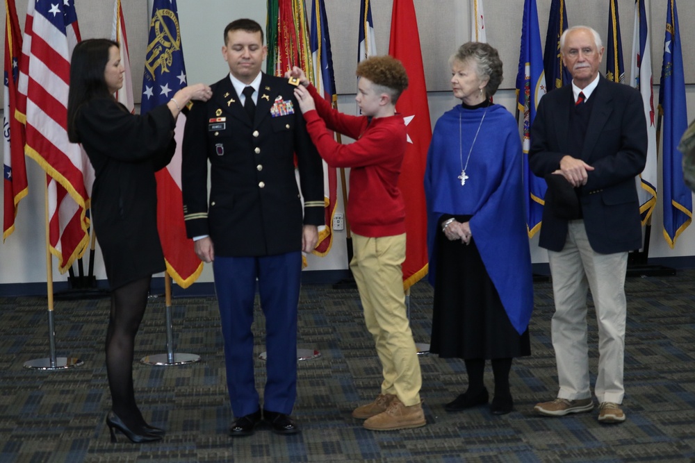 Col. Rowell Promotion Ceremony