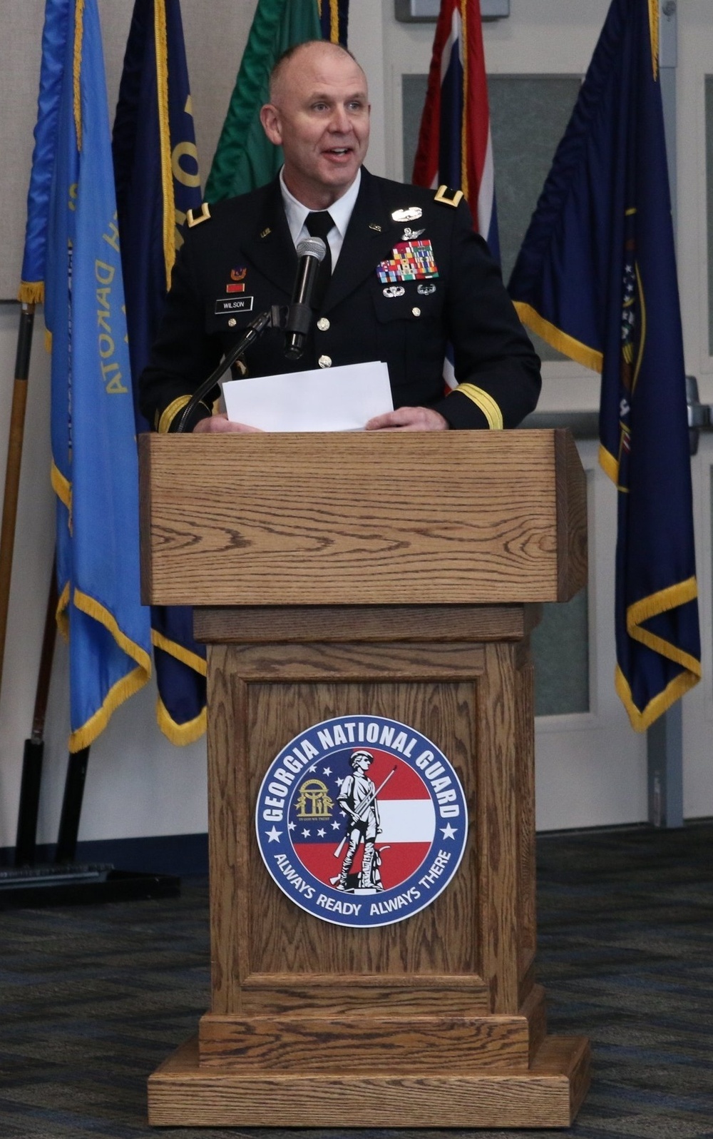 Col. Rowell Promotion Ceremony