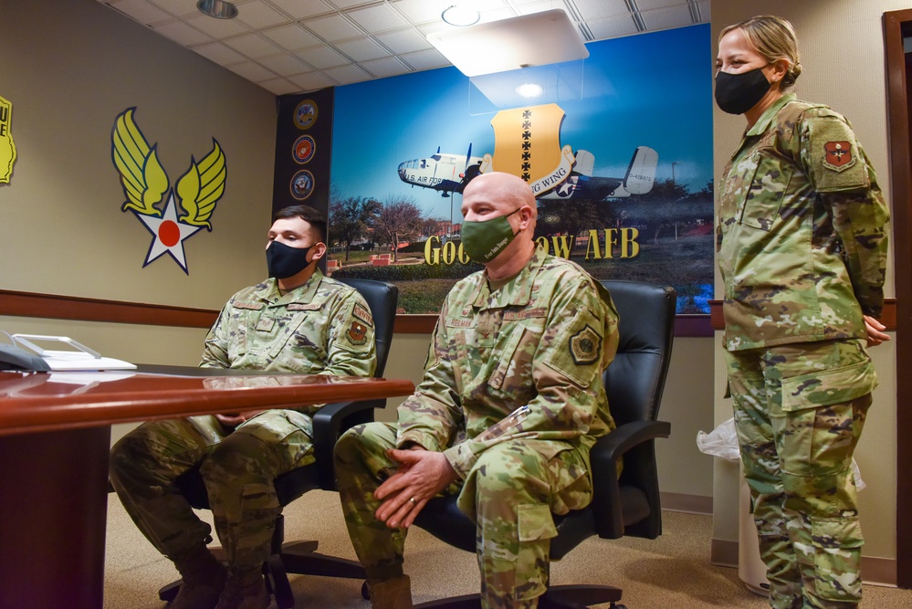 SECAF surprises 17th Training Wing Airman with SLECP-A selection announcement