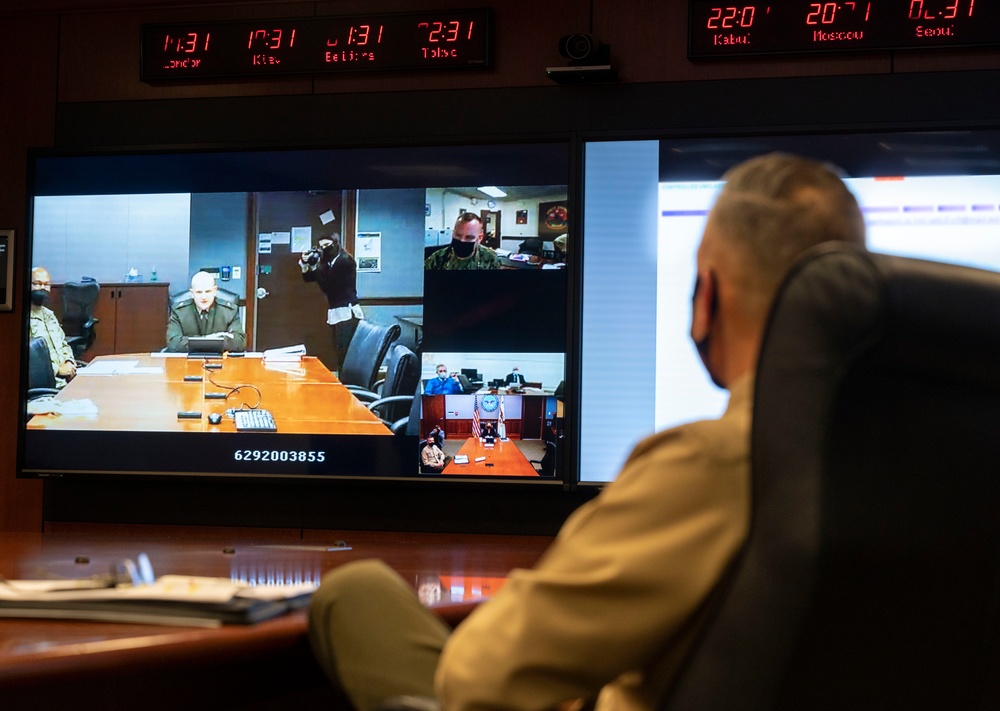 DSD Hicks and Gen Crall JADC2 CFT virtual meeting
