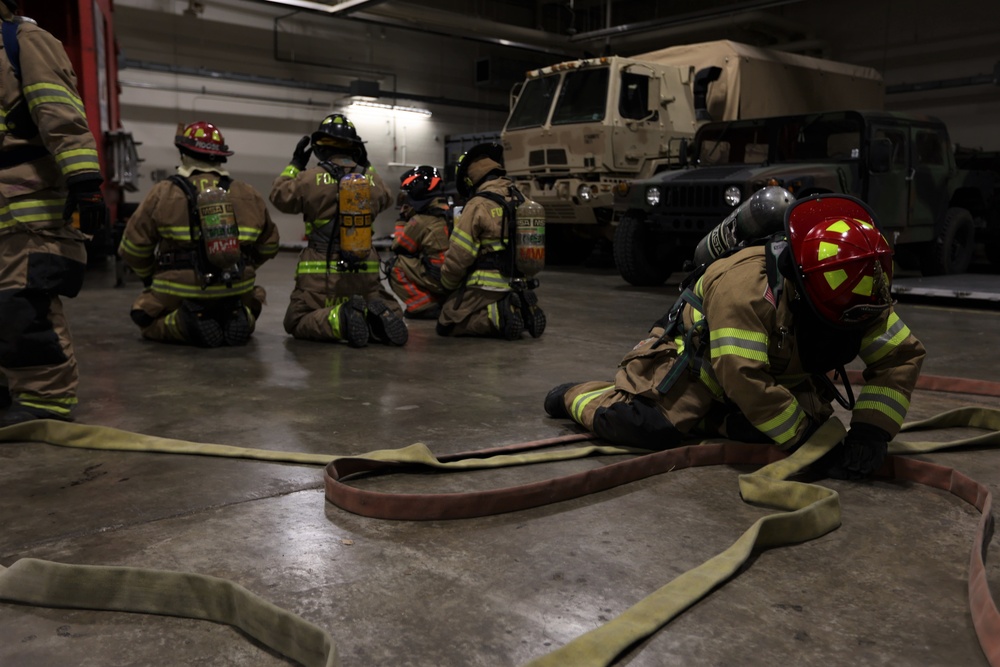 Fort Knox hosts multidepartment firefighter survival training course