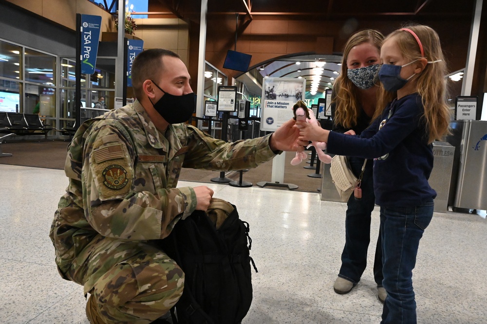 119th Wing members return from deployment