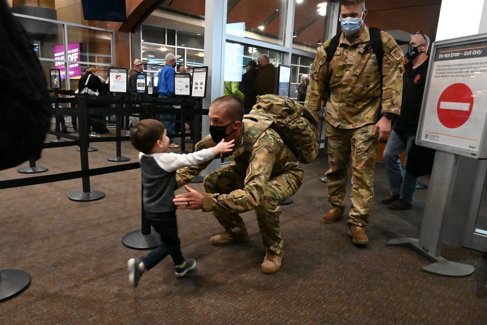 119th Wing members return from deployment