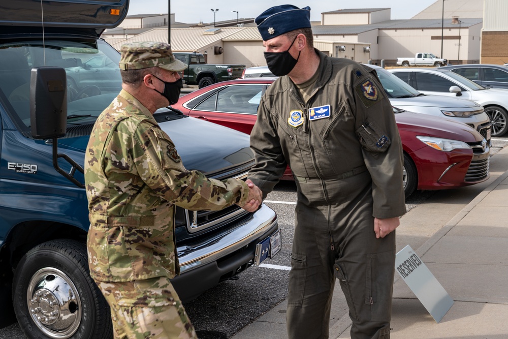 18th Air Force leaders visit Team McConnell