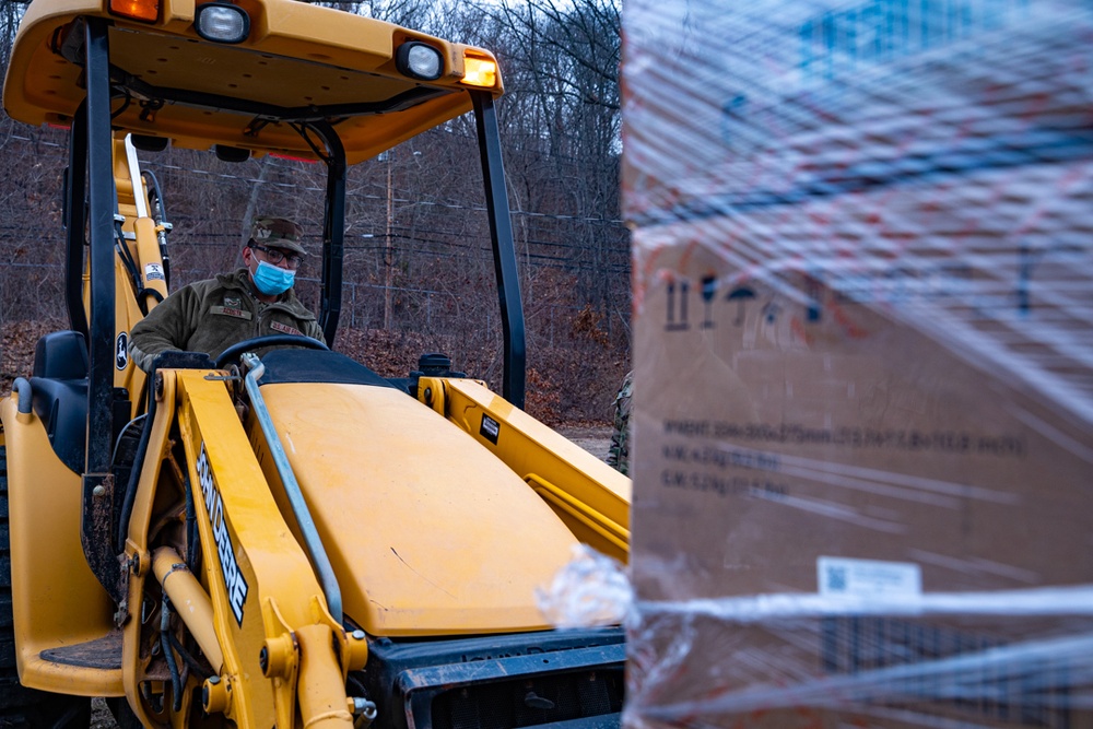 Connecticut's Home Team distribute test kits and masks to stop the spread.