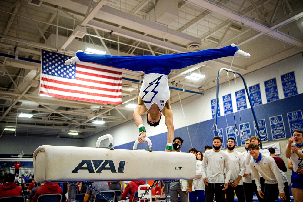 DVIDS Images U.S. Air Force Academy Men's Gymnastics Rocky Mountain