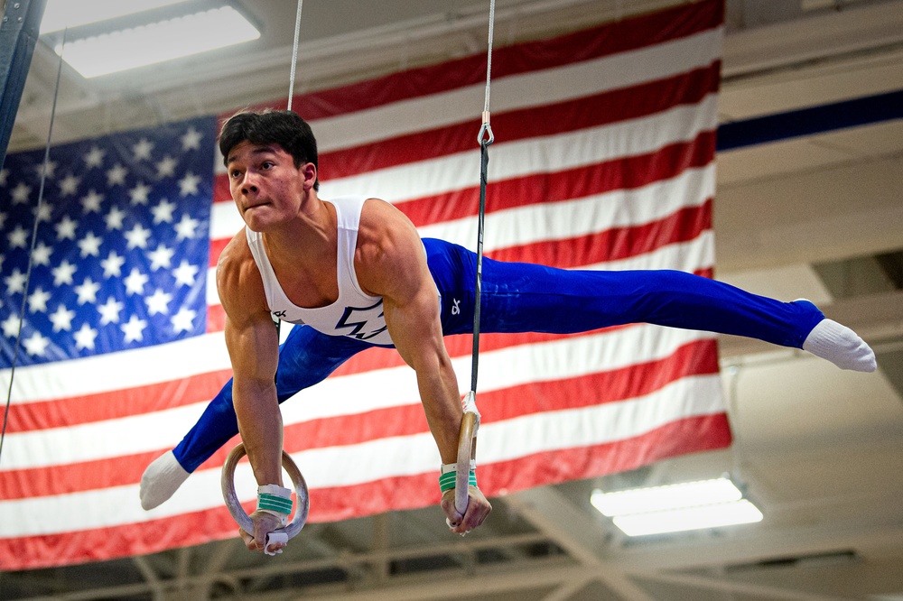 DVIDS Images U.S. Air Force Academy Men's Gymnastics Rocky Mountain