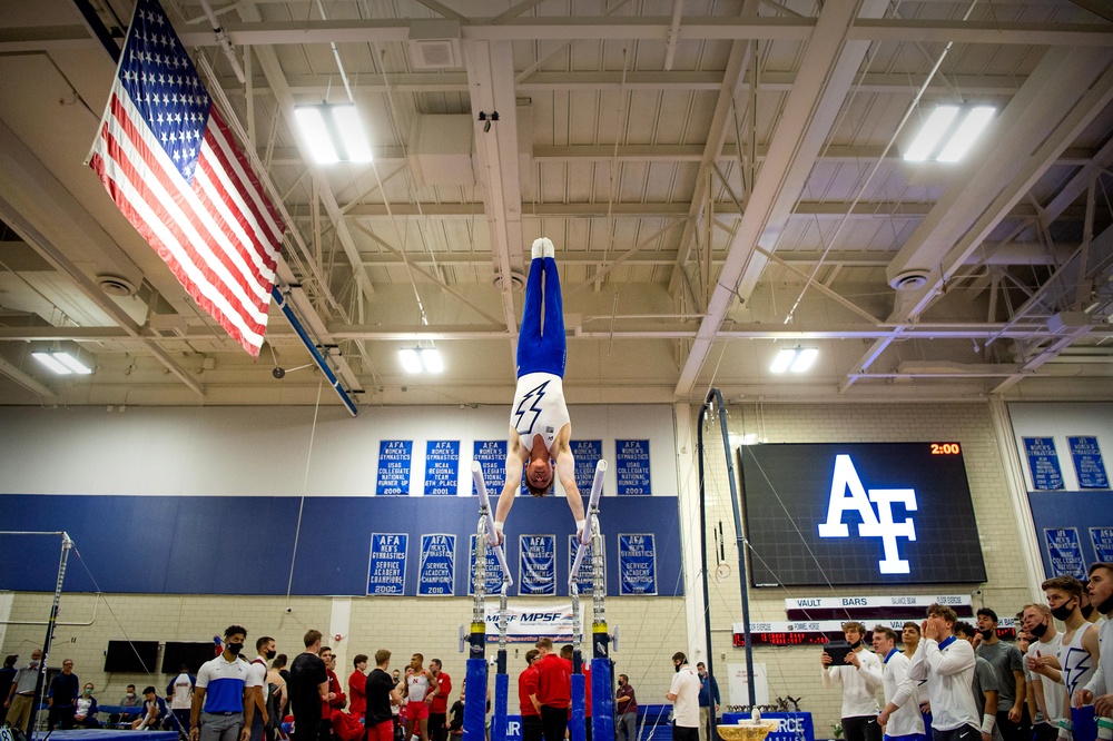 DVIDS Images U.S. Air Force Academy Men's Gymnastics Rocky Mountain