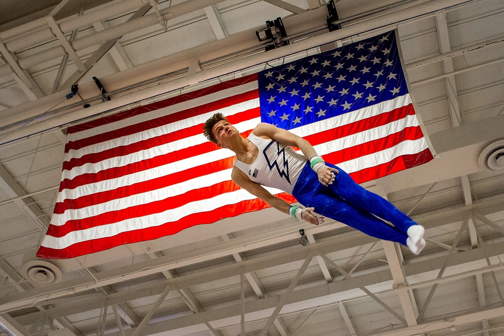 DVIDS Images U.S. Air Force Academy Men's Gymnastics Rocky Mountain