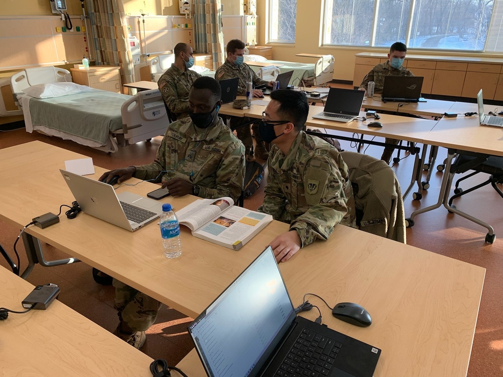 Wisconsin National Guard members receive certified nursing assistant training