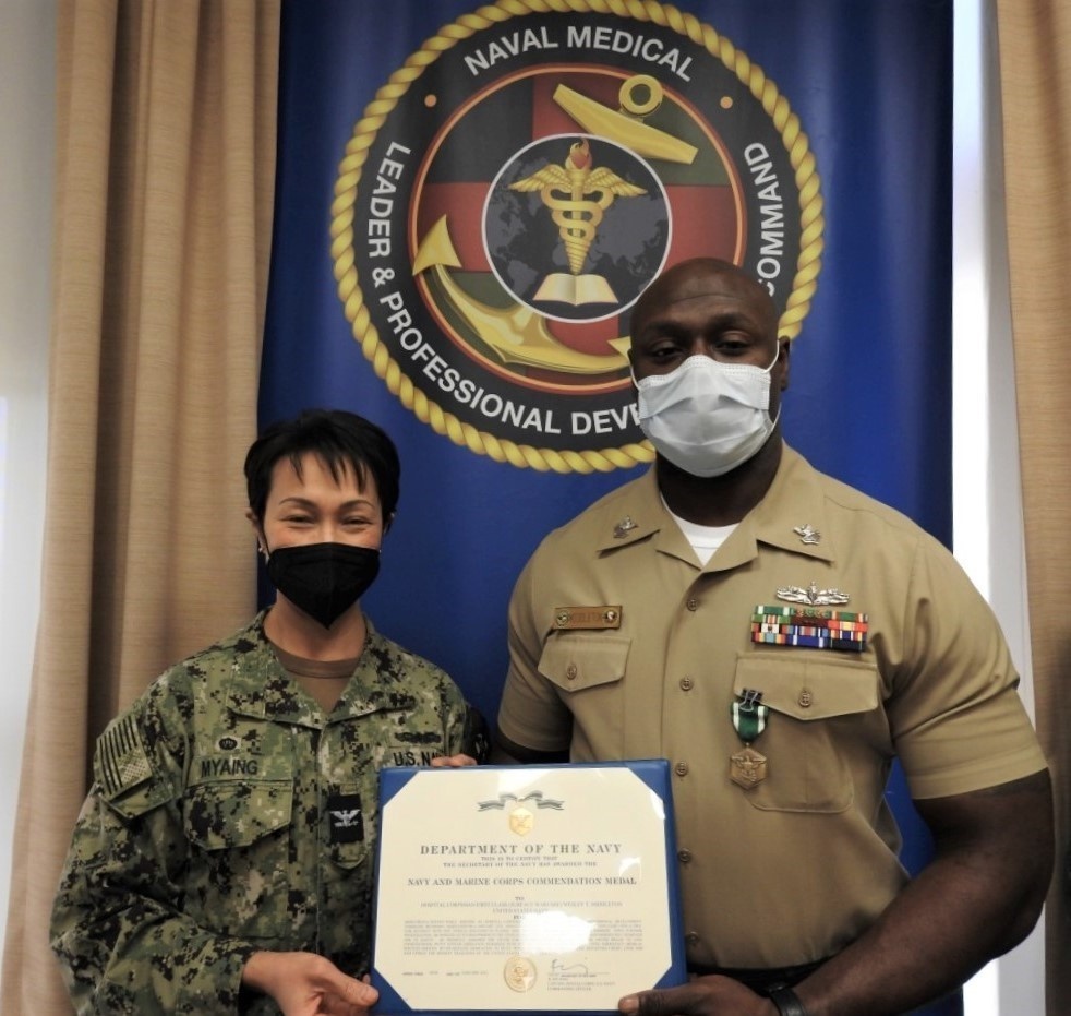 Sailor Awarded Medal for Act of Heroism