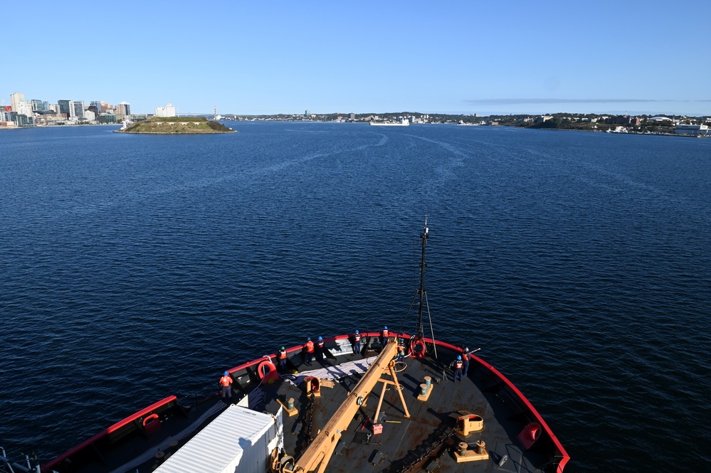 Coast Guard Cutter Healy conducts 2021 Arctic deployment
