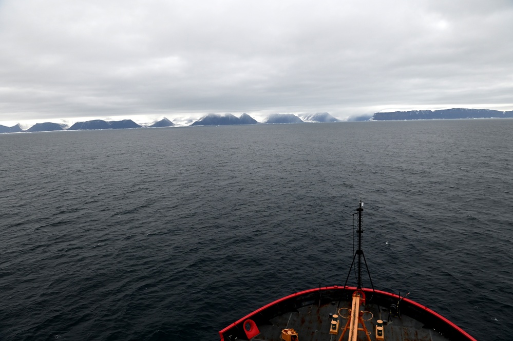 Coast Guard Cutter Healy conducts 2021 Arctic deployment