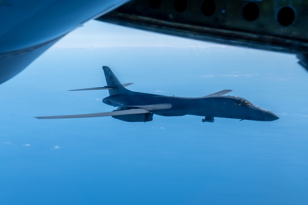B-1B Lancers conduct Bomber Task Force mission with JASDF in Indo-Pacific