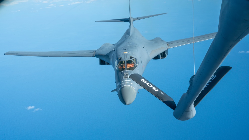 B-1B Lancers conduct Bomber Task Force mission with JASDF in Indo-Pacific