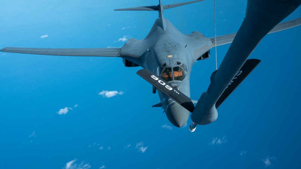 B-1B Lancers conduct Bomber Task Force mission with JASDF in Indo-Pacific