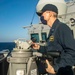 Sailors Aboard USS Ralph Johnson (DDG 114) Stand Watch