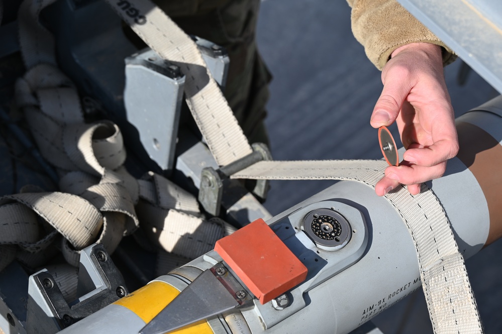 332nd AEW Ammo flight AIM(-9X) high