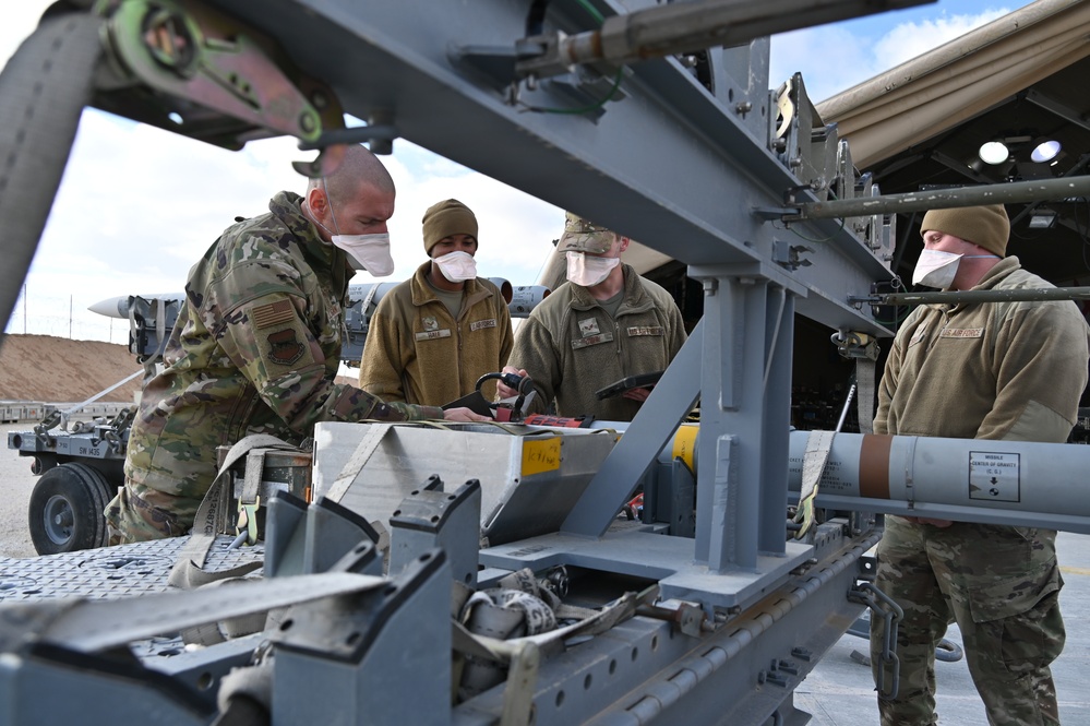 332nd AEW Ammo flight AIM(-9X) high