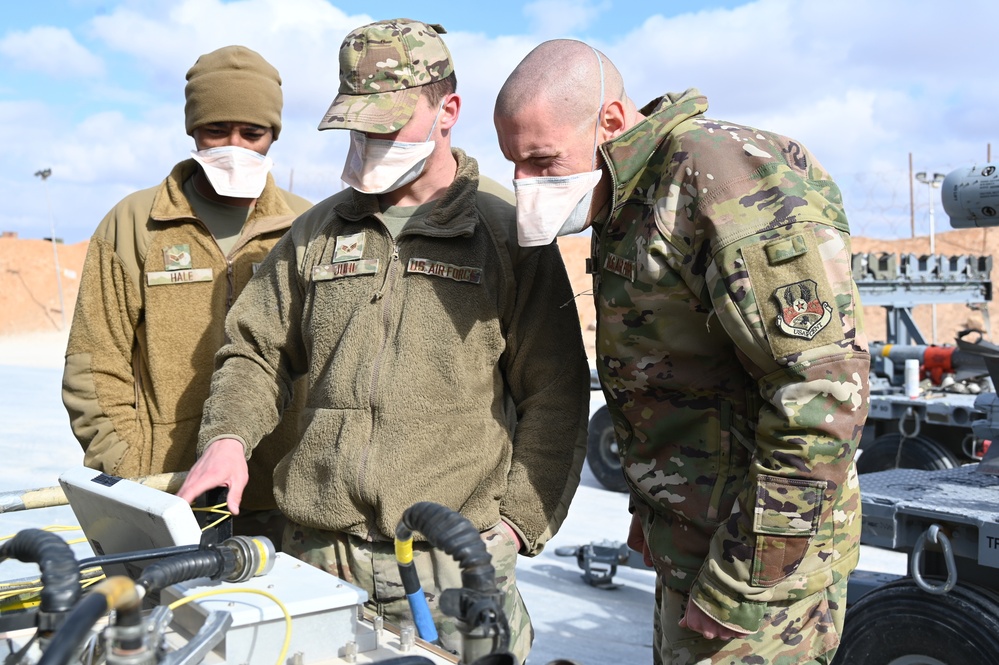 332nd AEW Ammo flight AIM(-9X) high