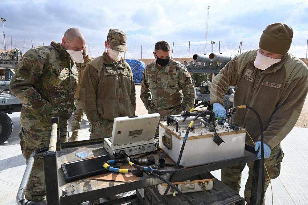 332nd AEW Ammo flight AIM(-9X) high