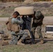 U.S. Marines and Sailors with Marine Wing Support Squadron 373 set up for a FARP during Steel Knight 22