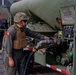 U.S. Marines and Sailors with Marine Wing Support Squadron 373 set up for a FARP during Steel Knight 22