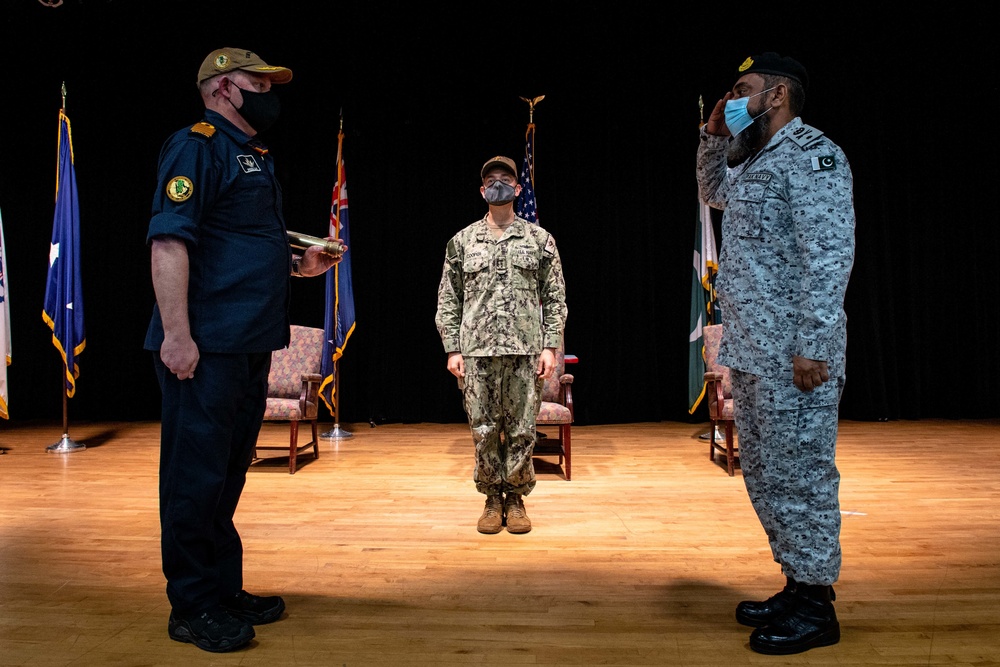 CTF 150 Conducts Change of Command