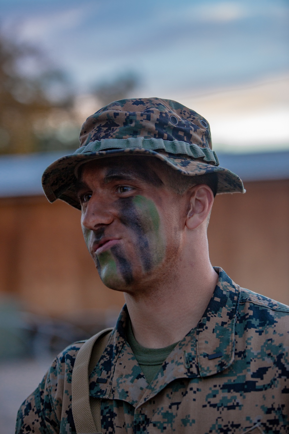 U.S. Marines and Sailors with Marine Wing Support Squadron 373 set up for a FARP during Steel Knight 22