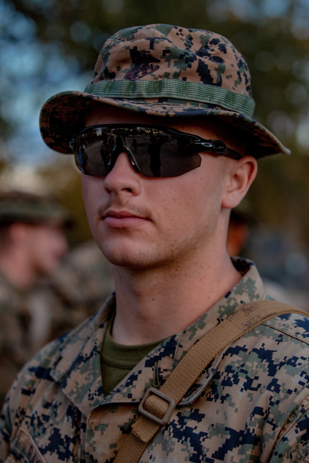 U.S. Marines and Sailors with Marine Wing Support Squadron 373 set up for a FARP during Steel Knight 22