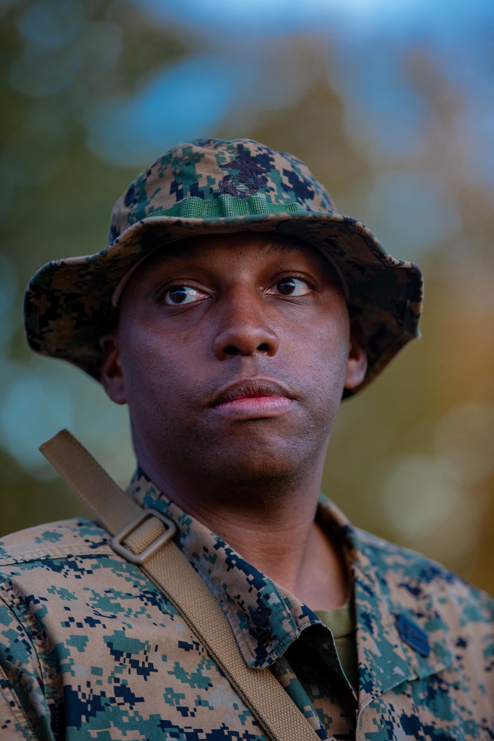 U.S. Marines and Sailors with Marine Wing Support Squadron 373 set up for a FARP during Steel Knight 22