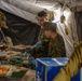 U.S. Marines and Sailors with Marine Wing Support Squadron 373 set up for a FARP during Steel Knight 22