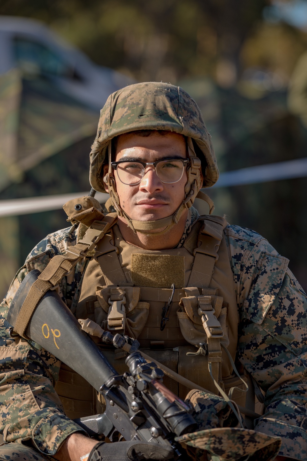 U.S. Marines and Sailors with 1st Marine Division conduct Combat Operations Center operations during Steel Knight 22