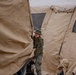 U.S. Marines and Sailors with Combat Logistics Battalion 5 conduct Mobile Combat Operations Center operations during Steel Knight 22